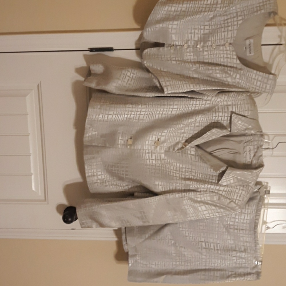 3 pc suit jacket and vest size 10. Skirt sz 12